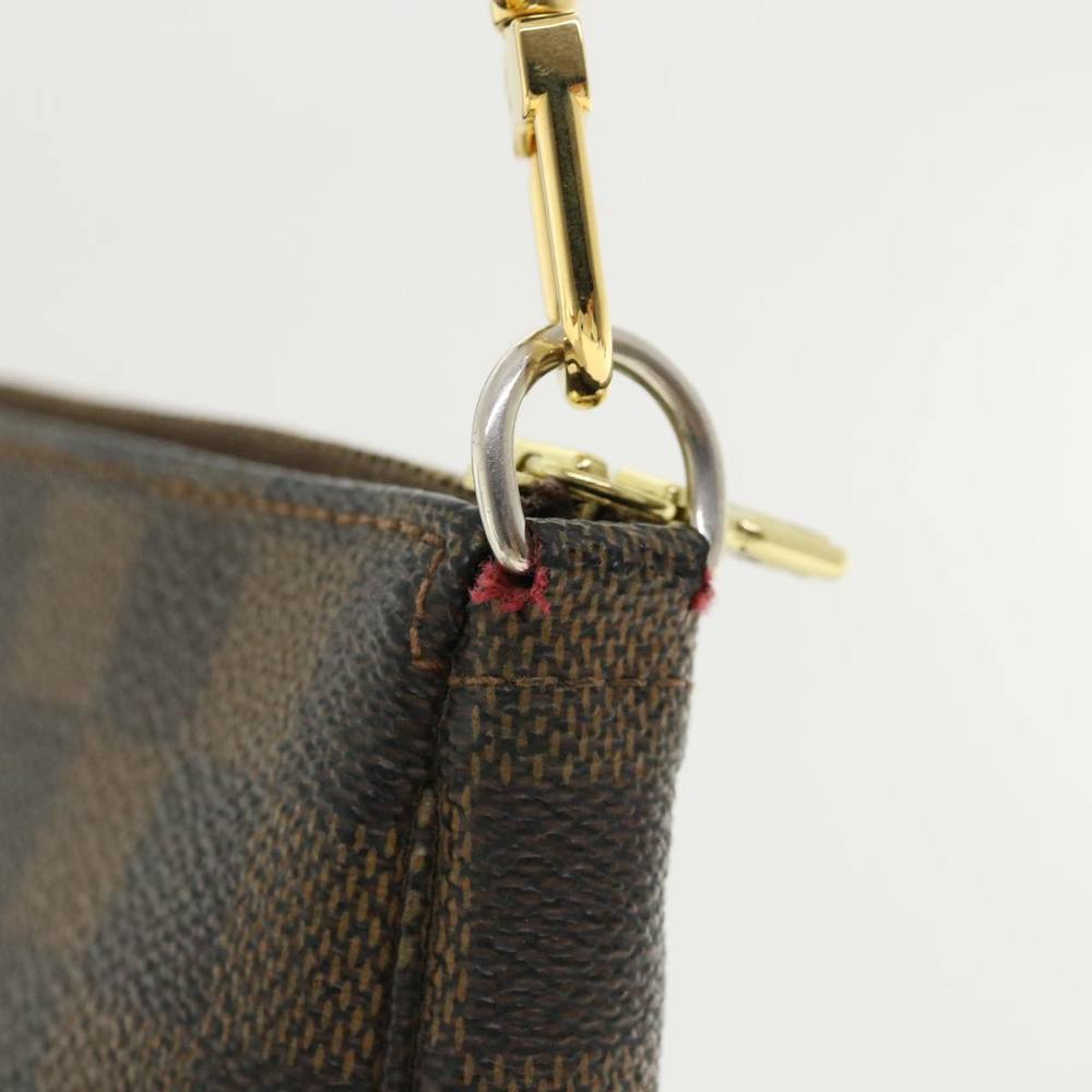 LOUIS VUITTON Damier Ebene Pochette Accessoires Pouch N41206 LV Auth jk832 - Picture 4 of 16
